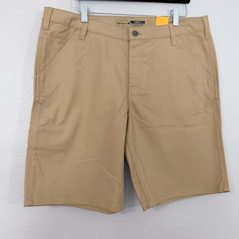 Carhartt Women's Rugged Professional & Flex Loose Fit Canvas Work Short 16